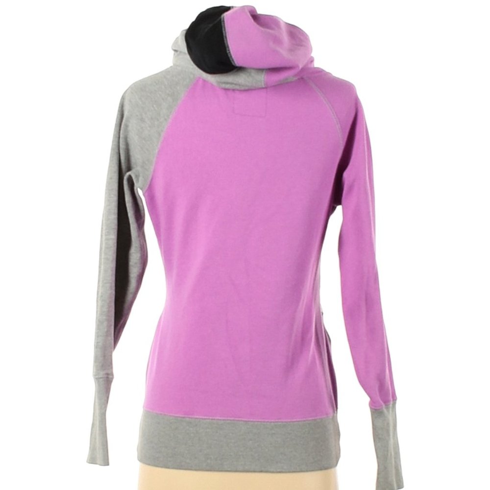 💥AWESOME💥 Fox Racing Pullover Hoodie in Gray & Neon Lilac - Picture 3 of 11